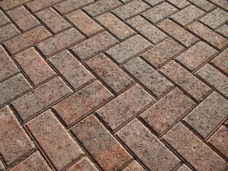 Patterned Paver Arrangement
